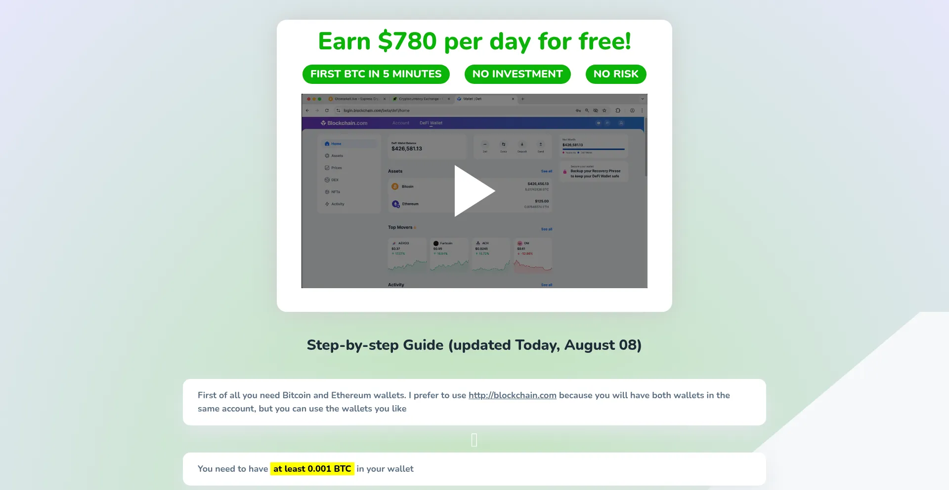 Website screenshot of Exchange-arbitrage.com