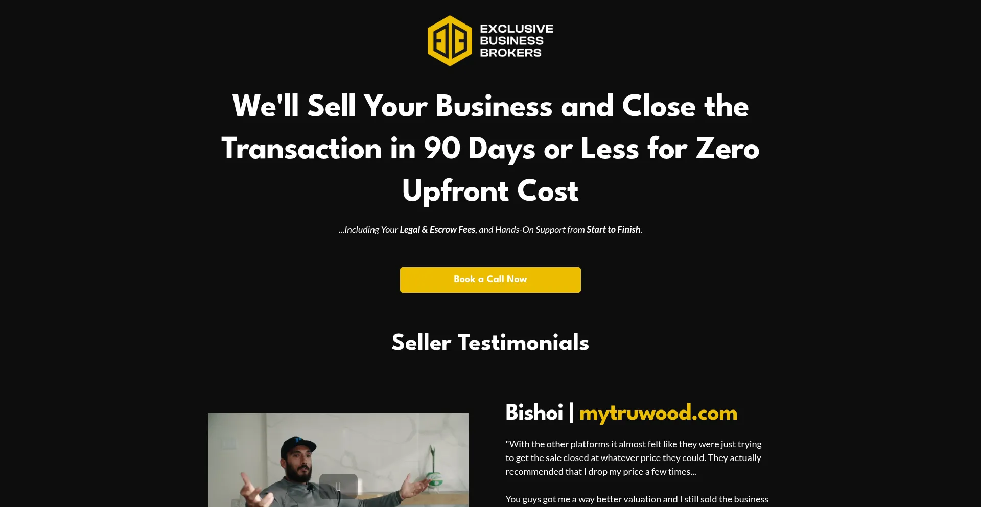 Exclusivebusinessbrokers.com é Seguro e Confiável?