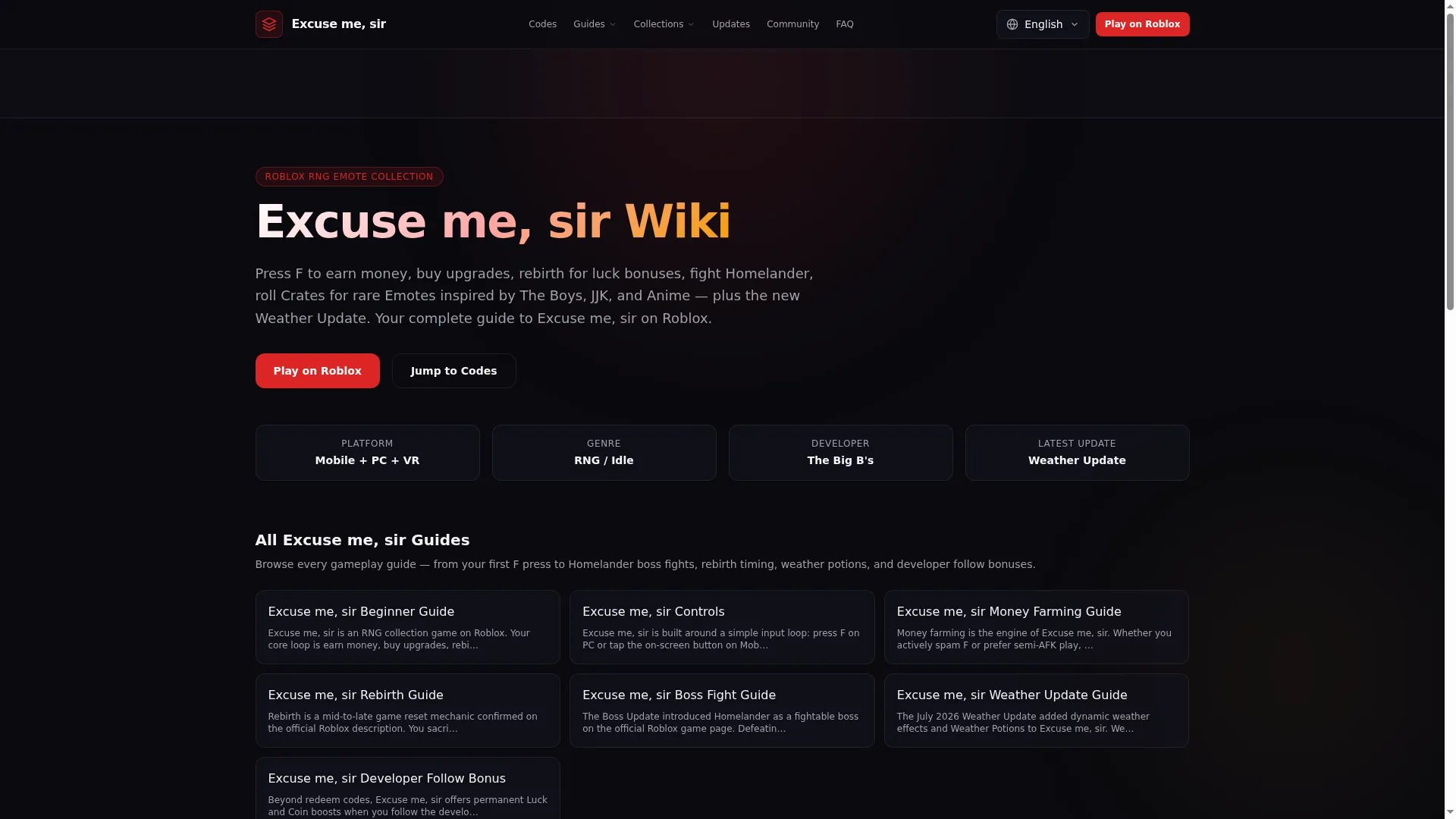 Excusemesir.wiki