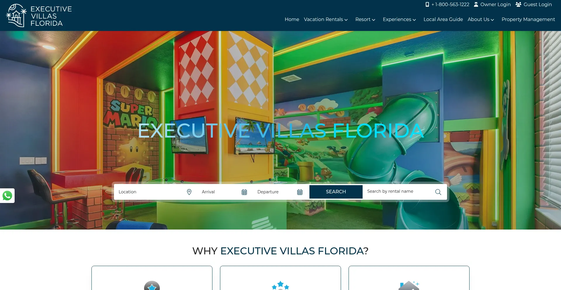 Executivevillasflorida.com