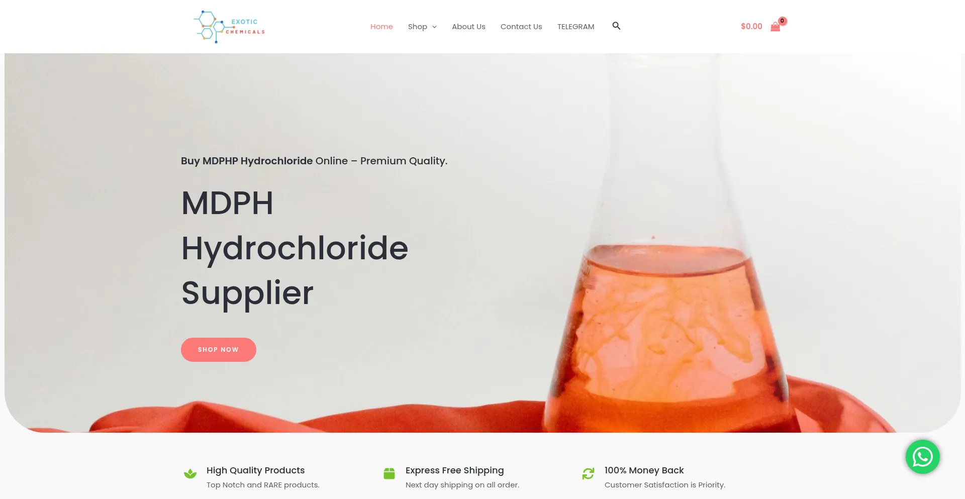 Exoticchemicals.com é Seguro e Confiável?