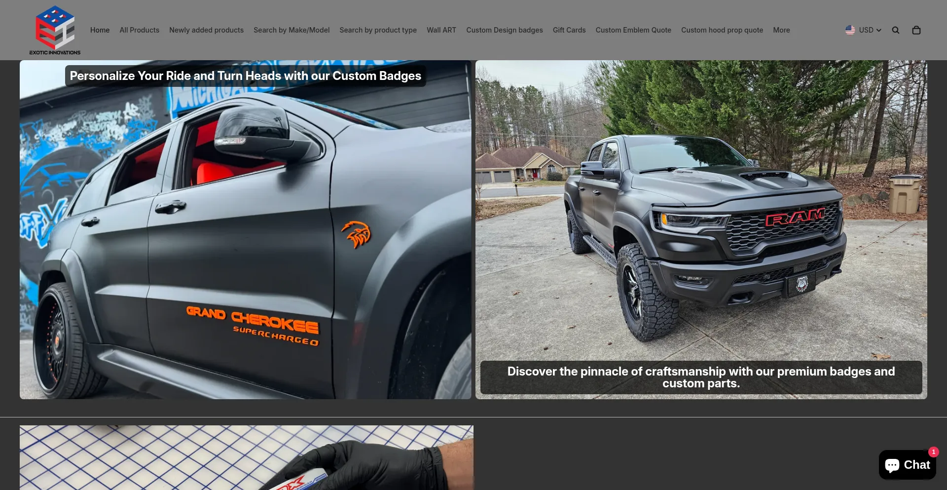 Exoticinnovations.net Screenshot