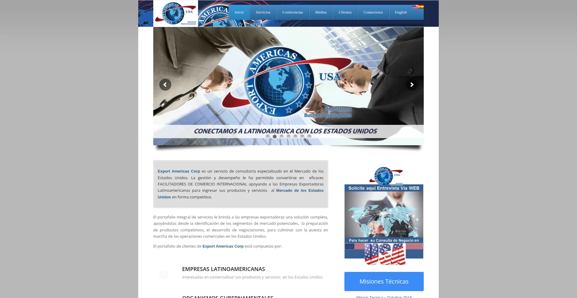 Exportamericascorp.com