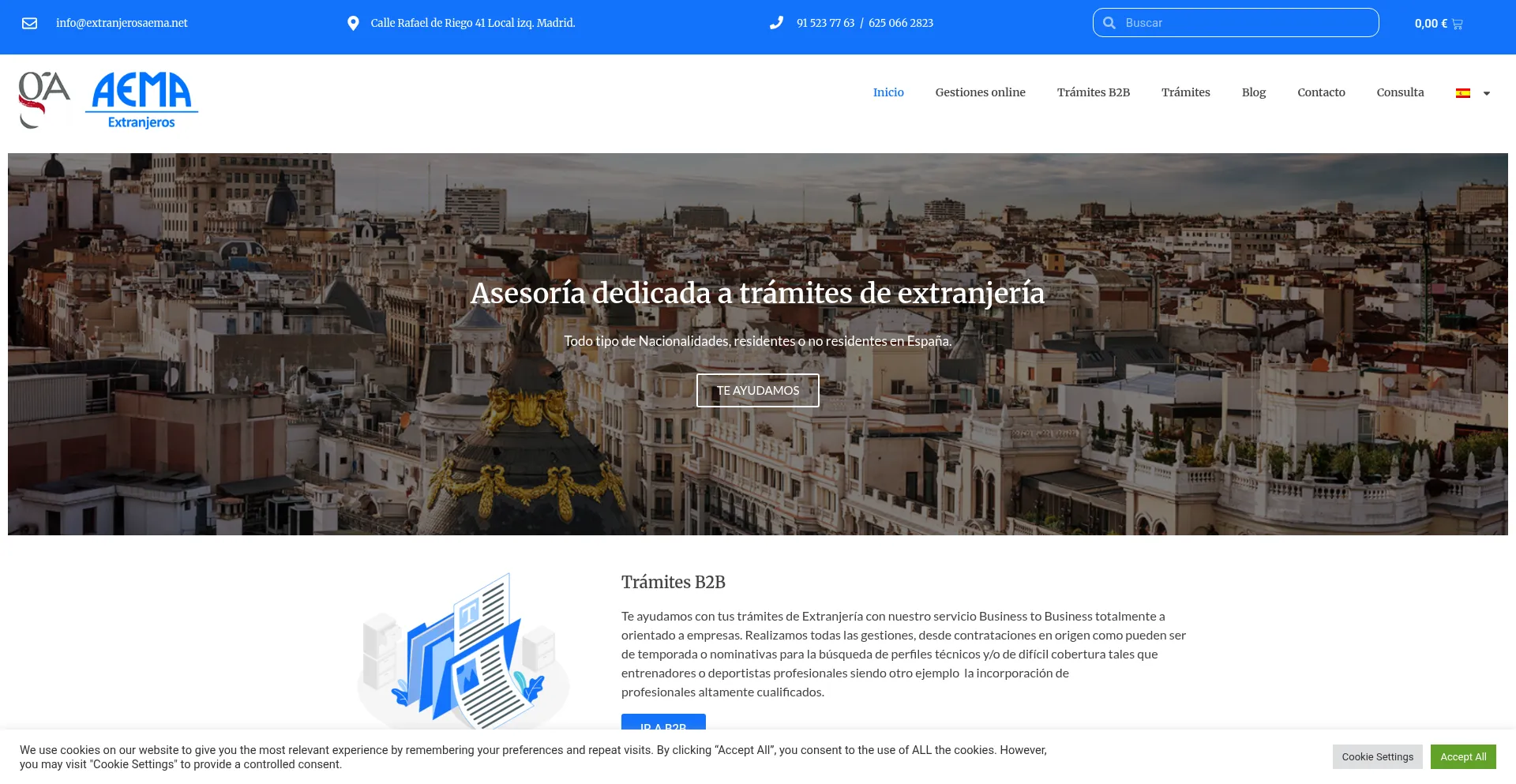 Extranjerosaema.com é Seguro e Confiável?