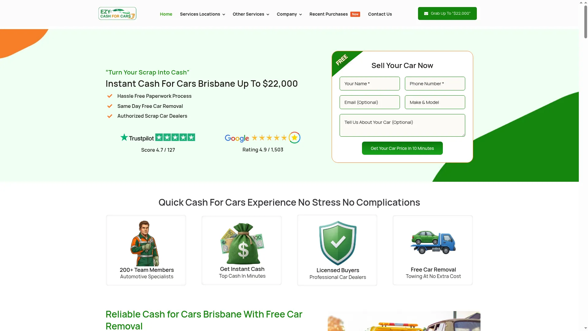 Ezycashforcars.com.au