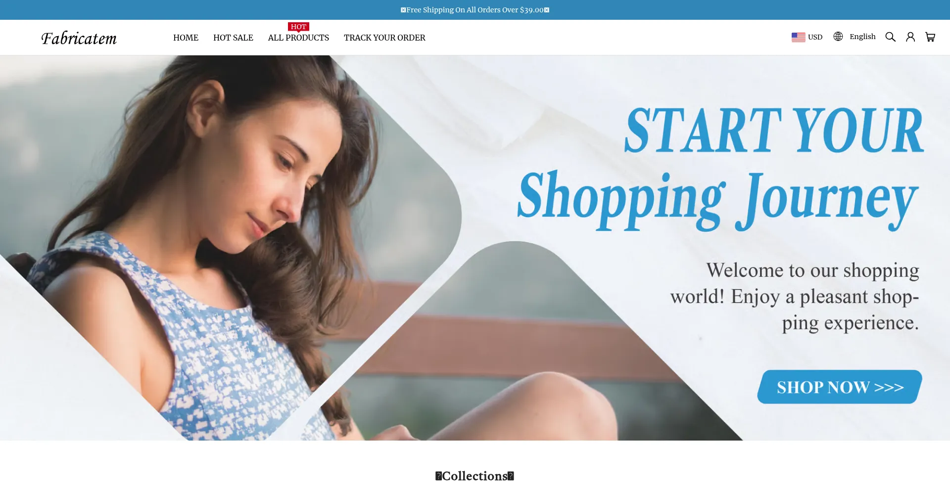 Website screenshot of Fabricatem.com