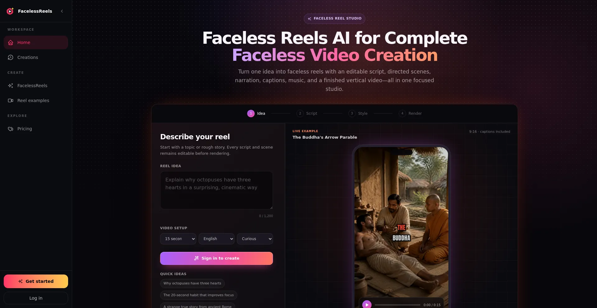 Facelessreels-ai.com