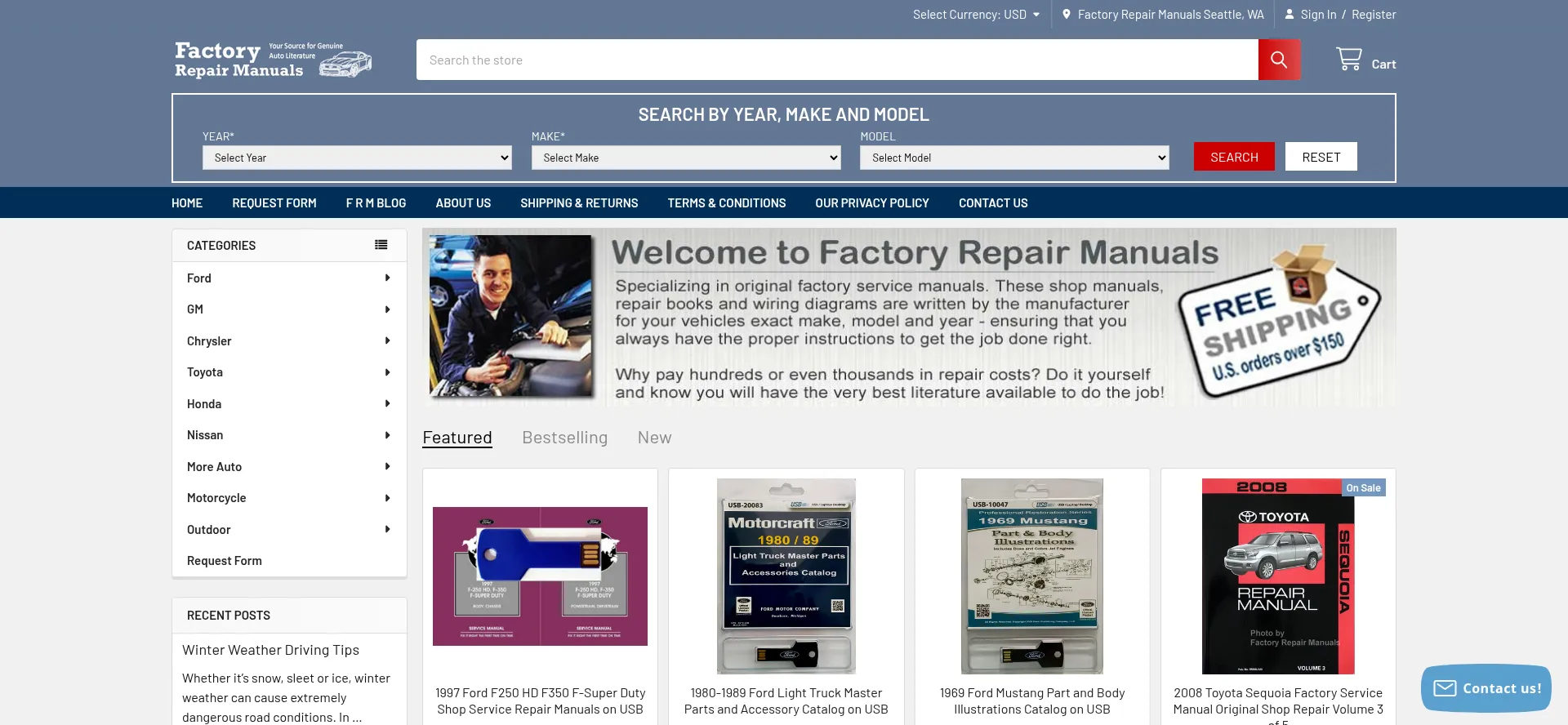 Factoryrepairmanuals.com