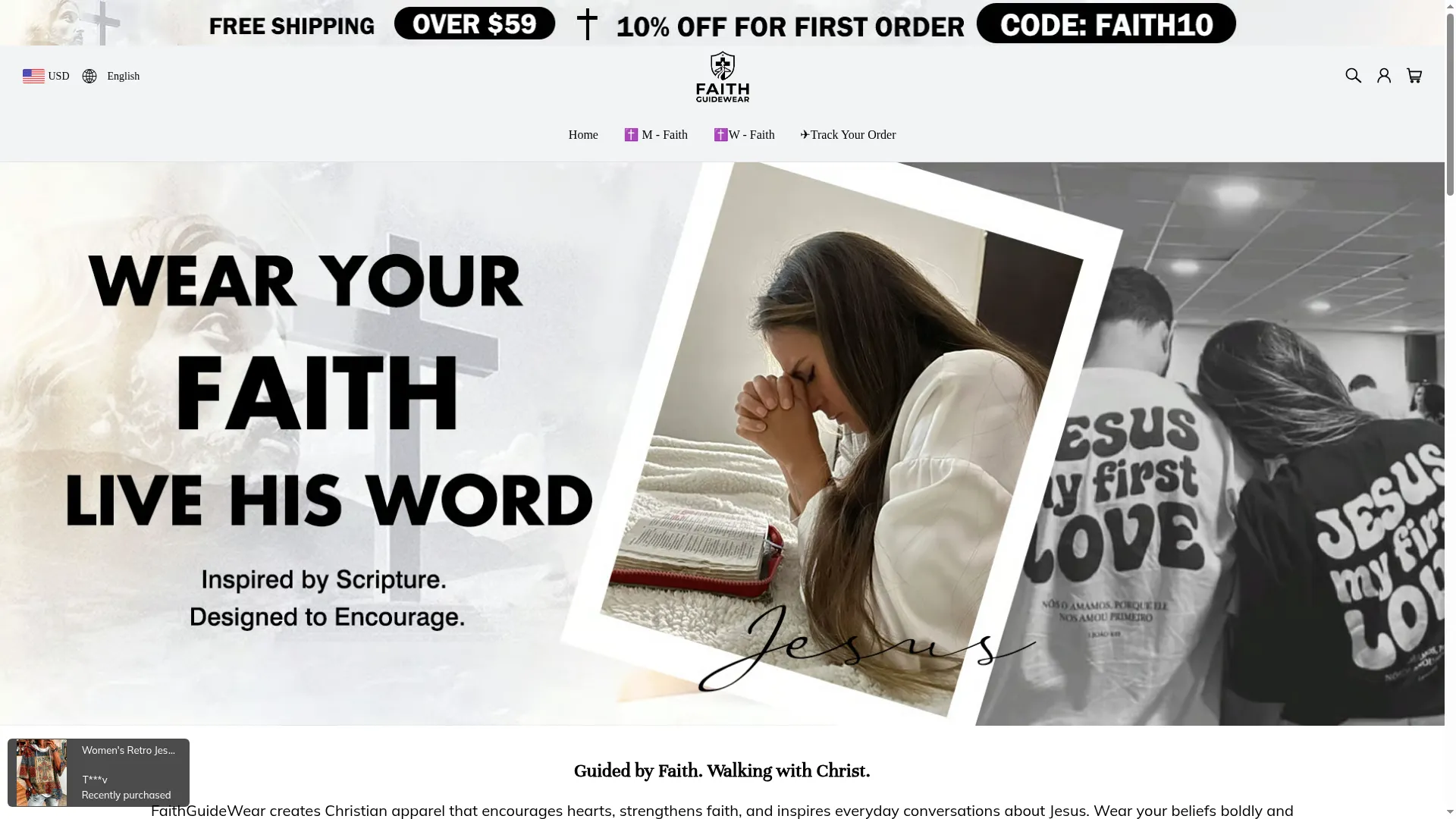 Faithguidewear.com