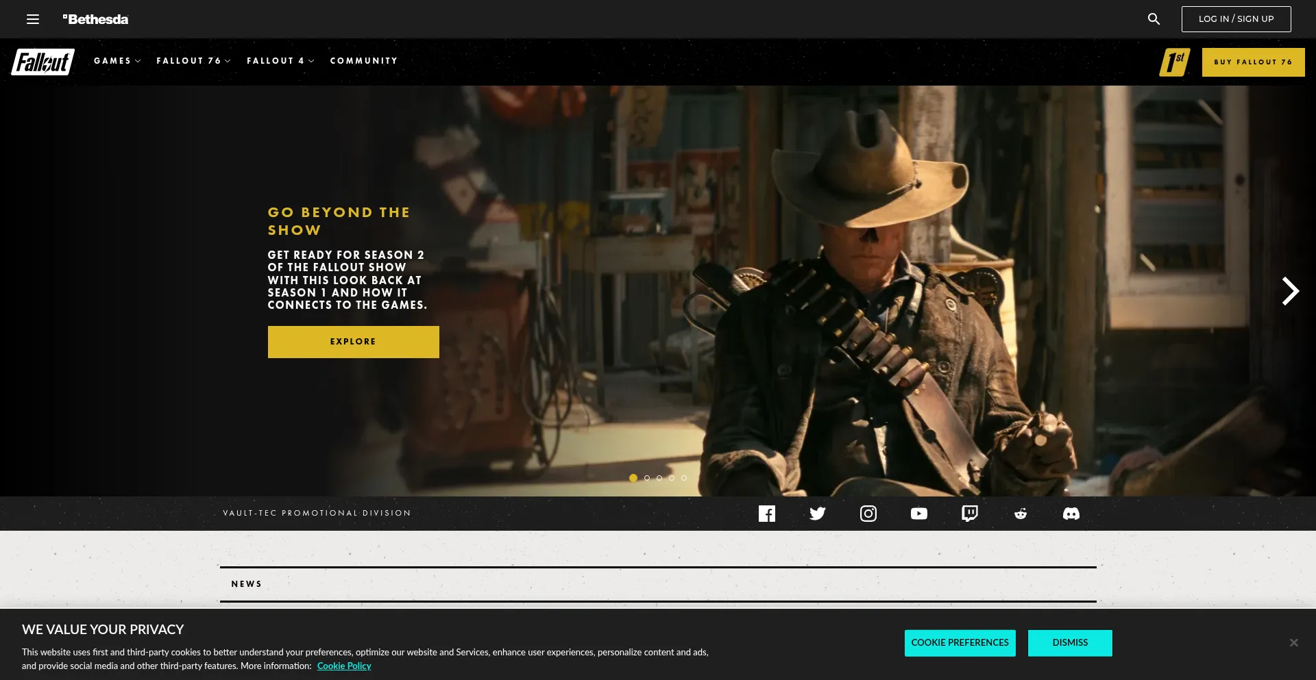 Fallout.bethesda.net