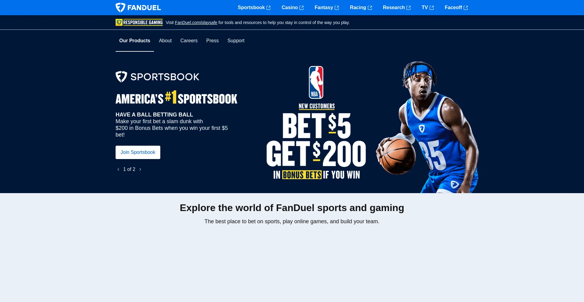 Fanduel.com é Seguro e Confiável?