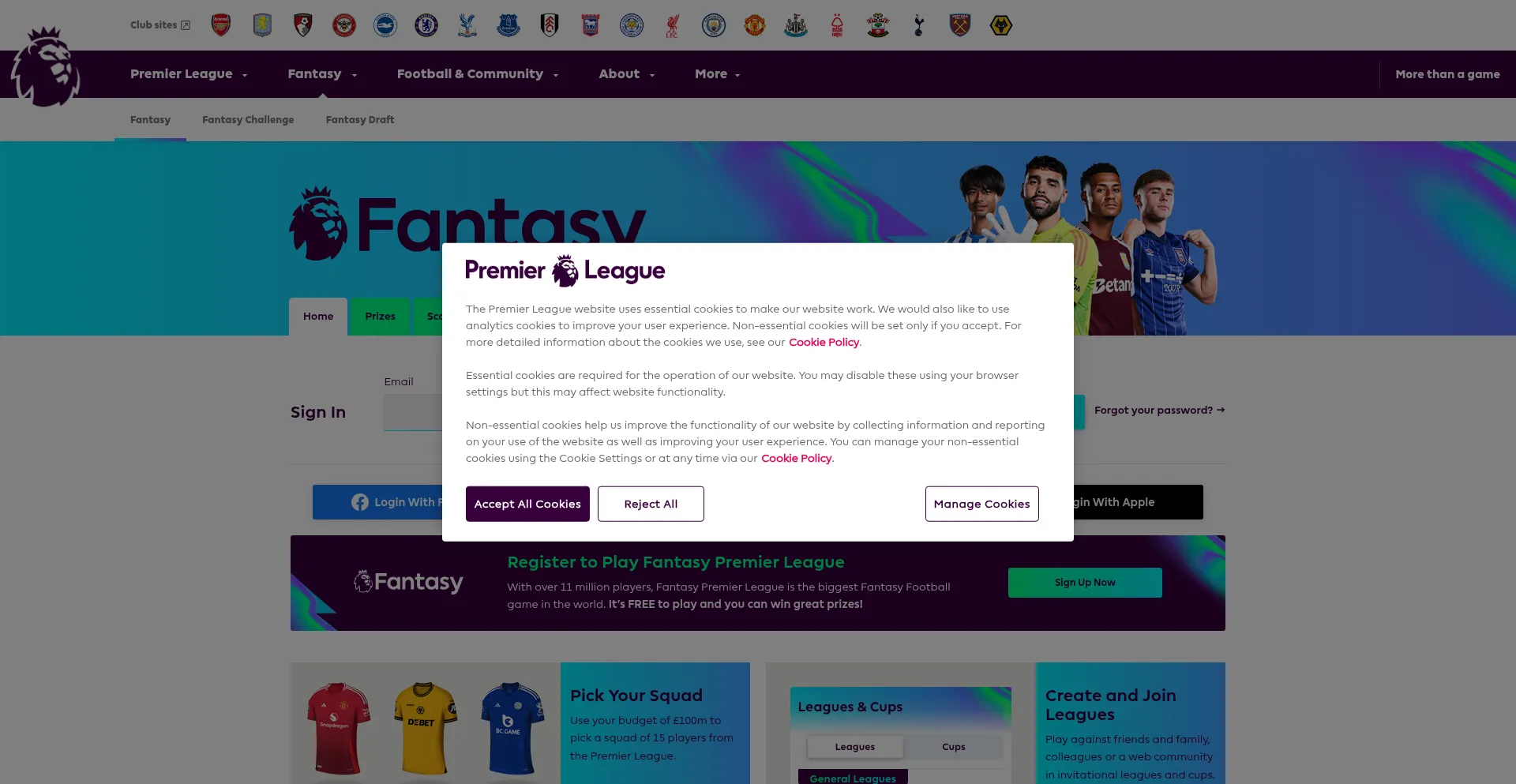 Fantasy.premierleague.com é Seguro e Confiável?