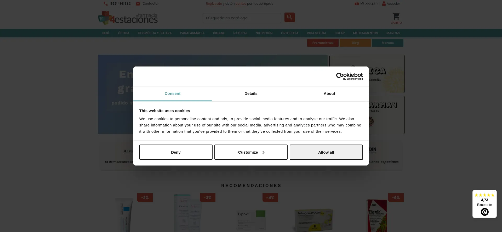 Farmacia4estaciones.es