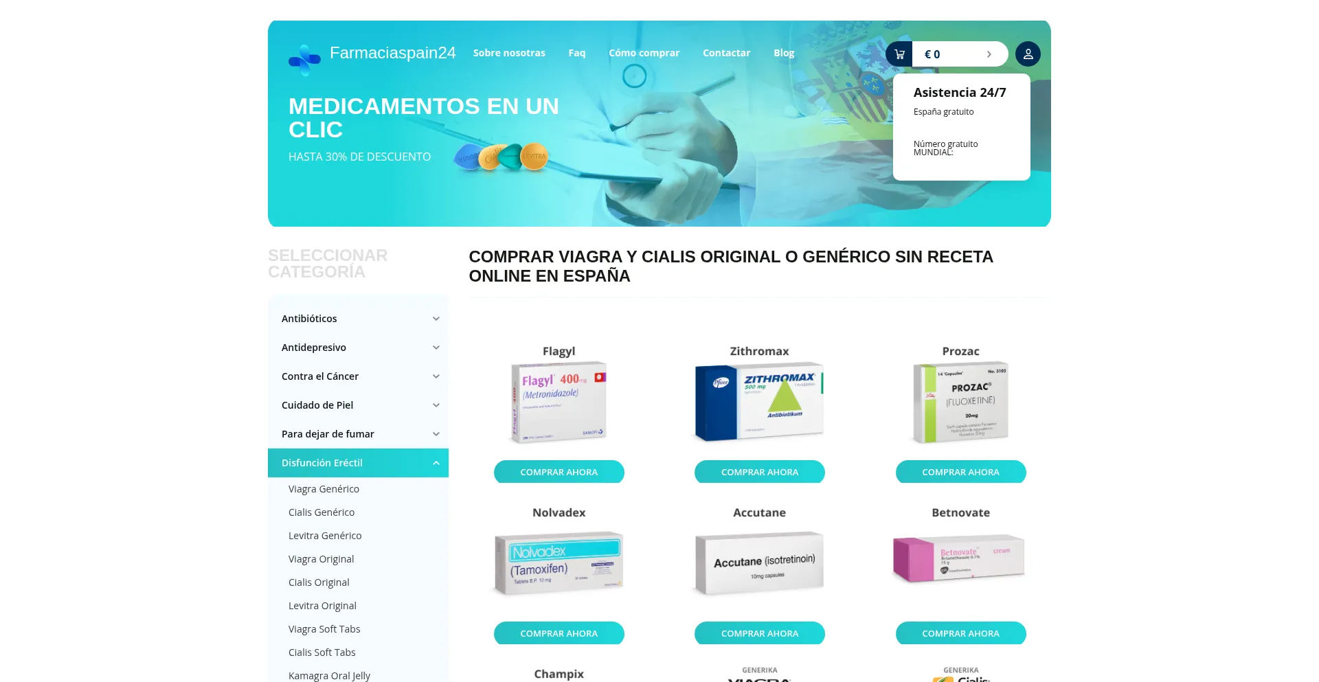 Farmaciaspain24.com é Seguro e Confiável?