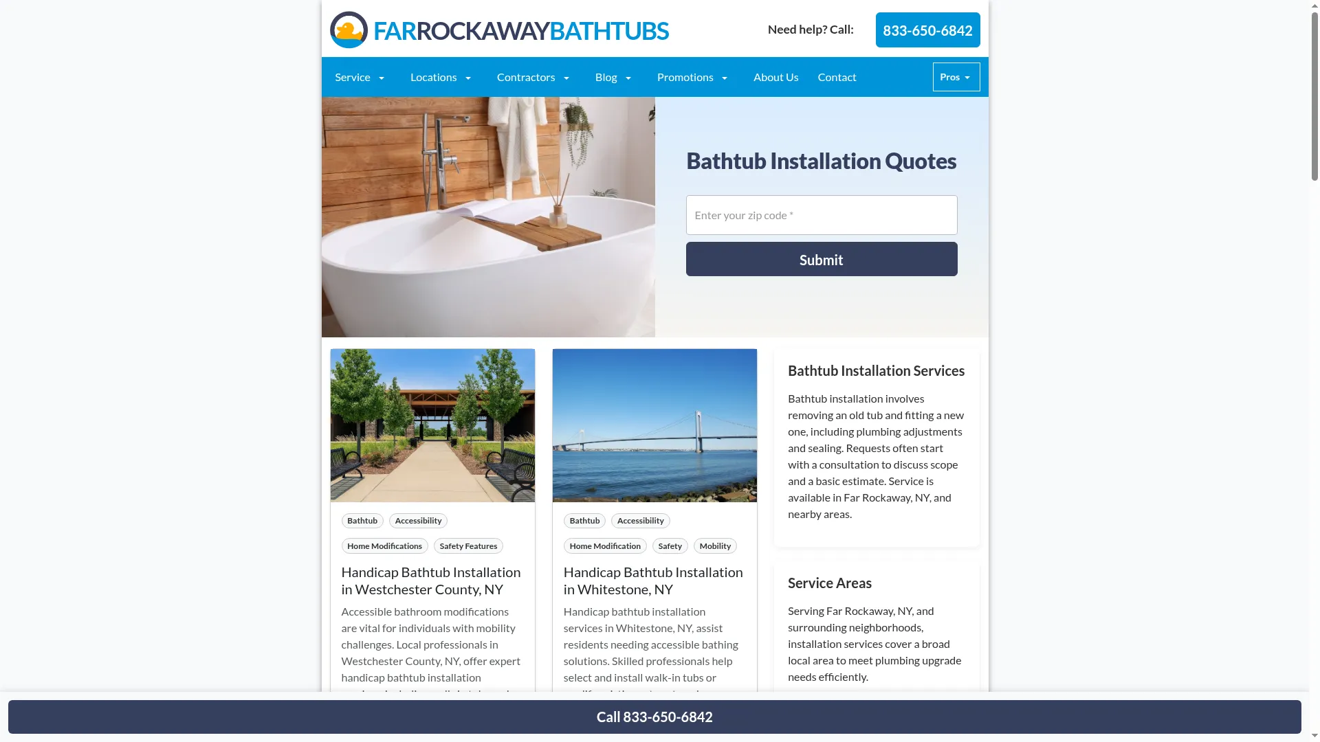 Farrockawaybathtubs.com