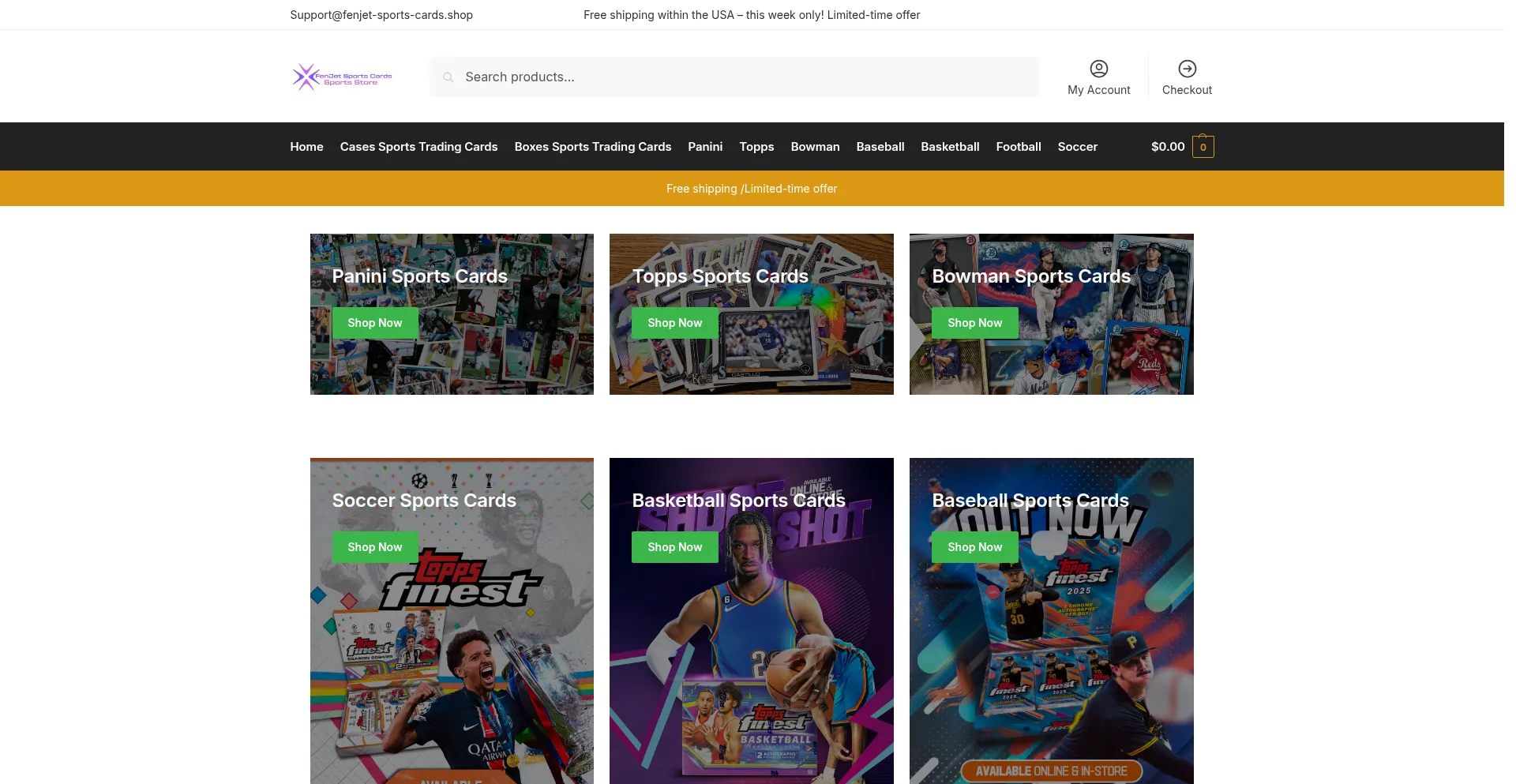 Fenjet-sports-cards.shop