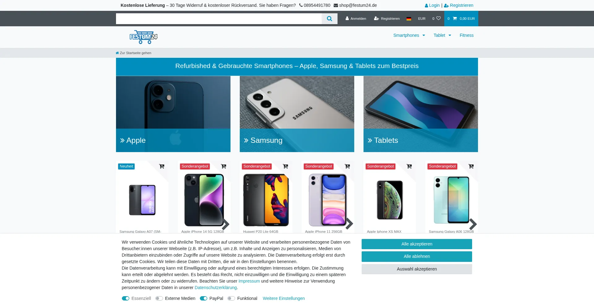 Festum24.de é Seguro e Confiável?