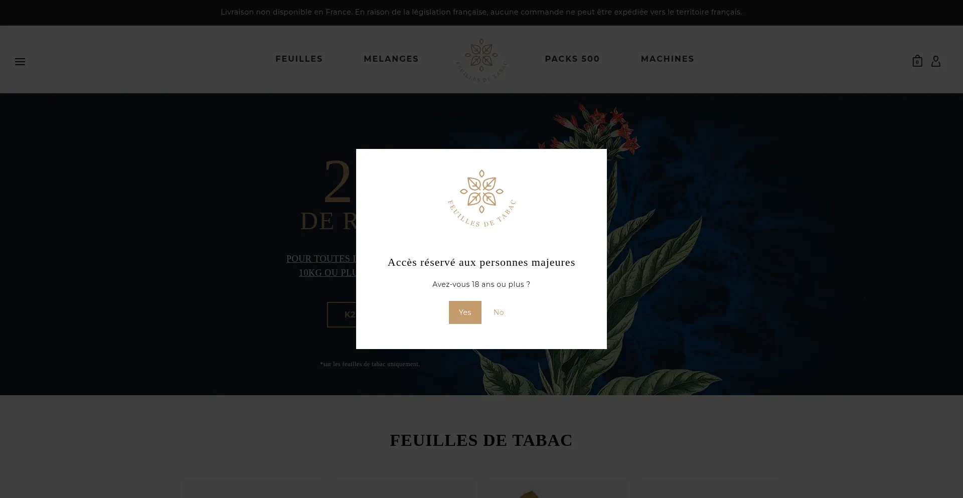 Feuilles-tabac.be é Seguro e Confiável?