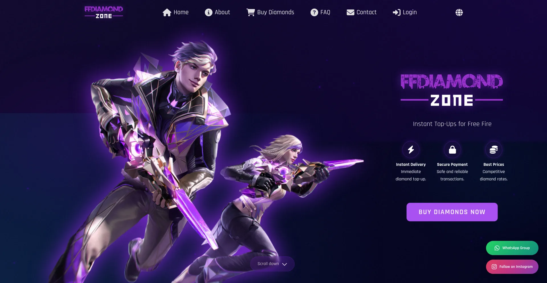 Ffdiamondzone.com