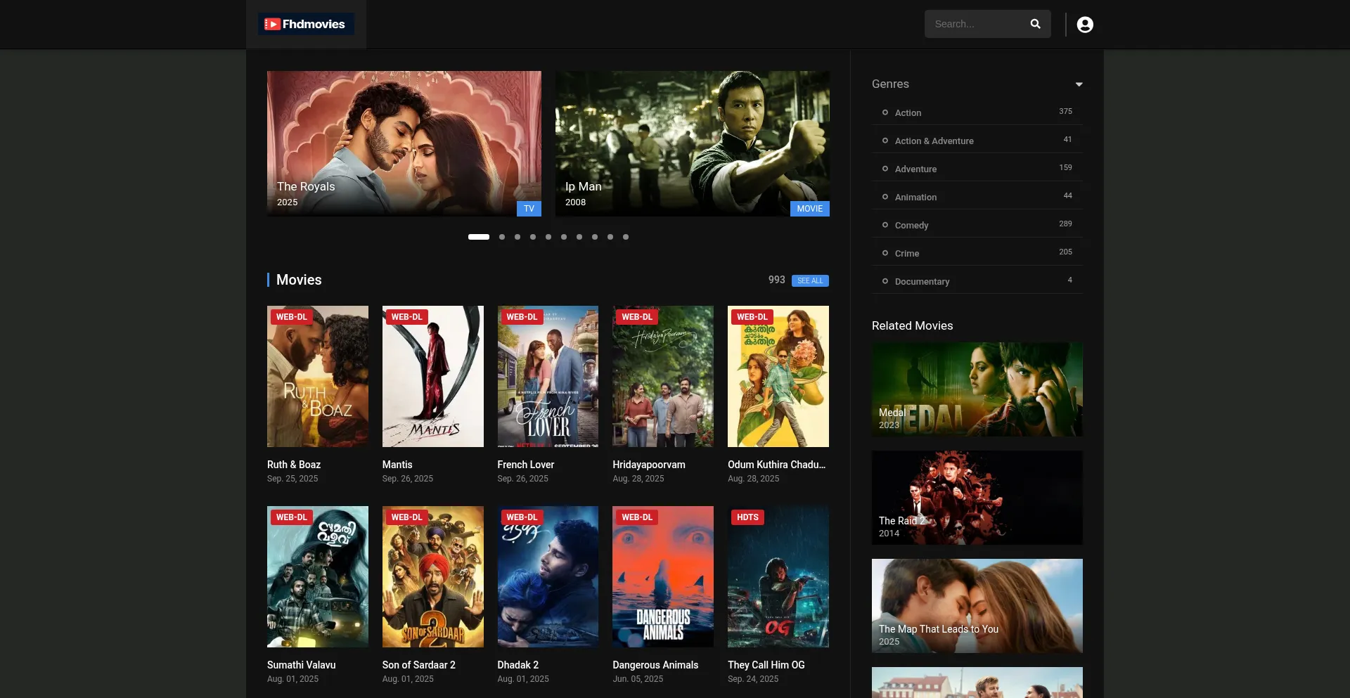 Fhdmovies.live Screenshot