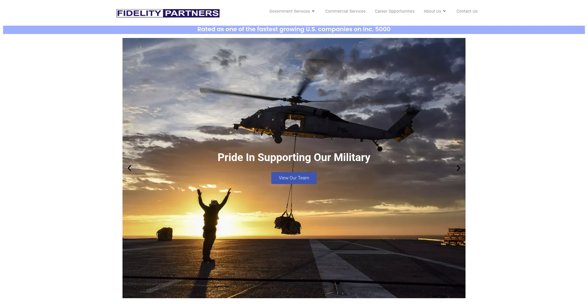 Fidelitypartners.org Screenshot