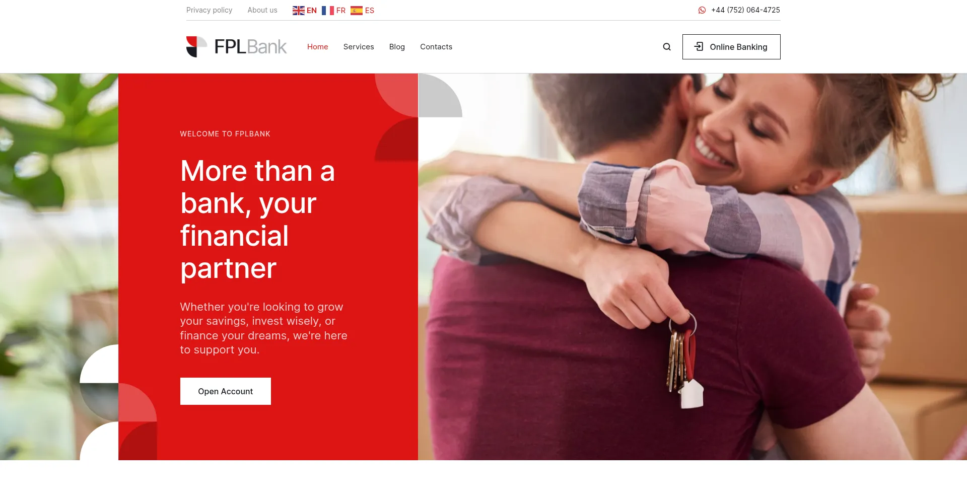 Financialprotectionlondonbank.com Screenshot