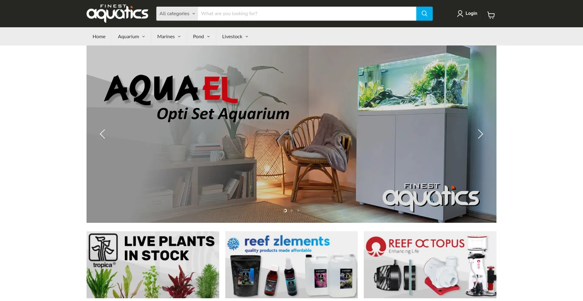 Finestaquatics.co.uk