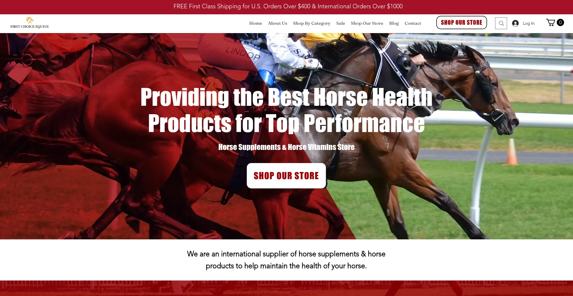 Firstchoiceequine.com é Seguro e Confiável?