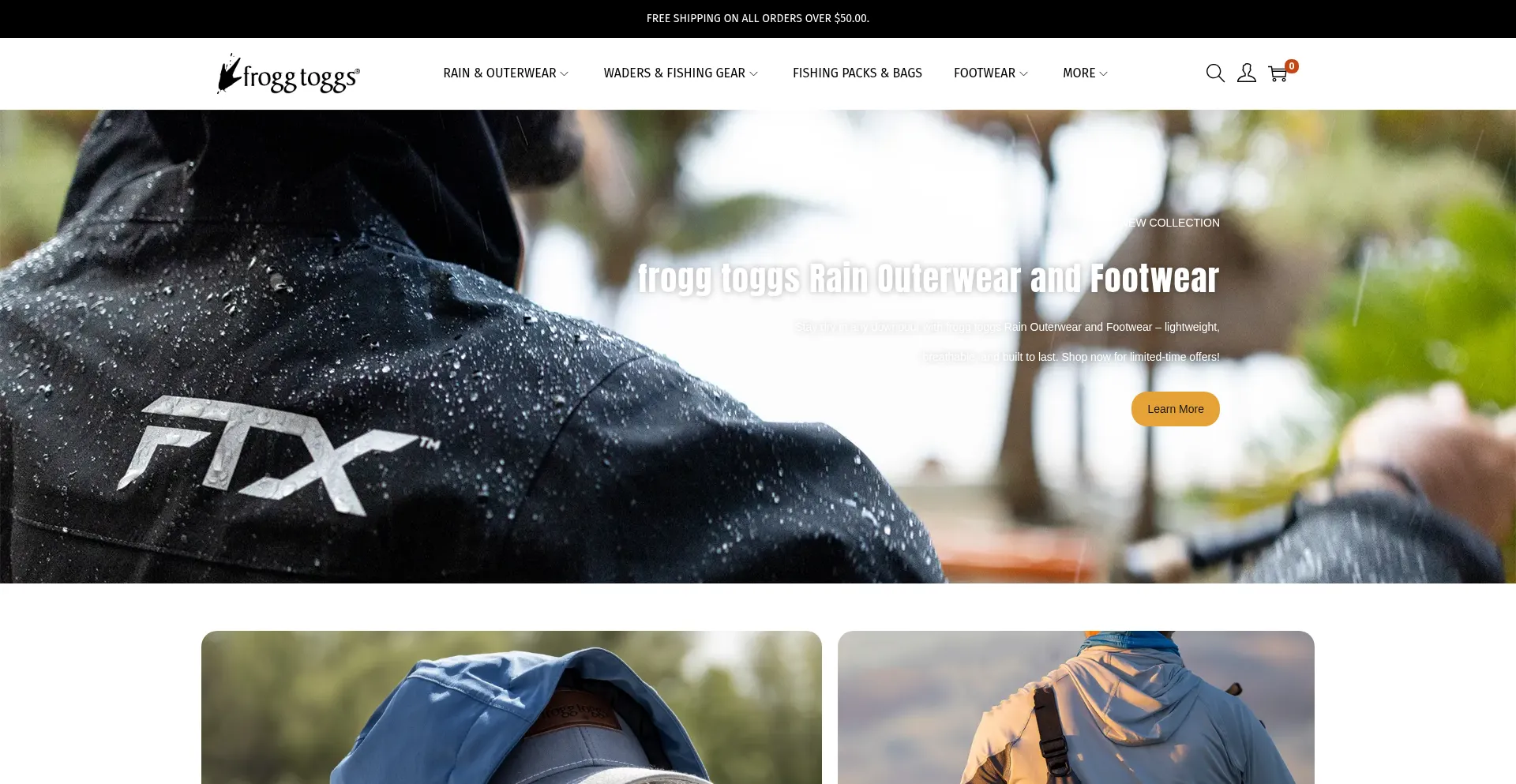 Fishinggearfroggtoggs.com