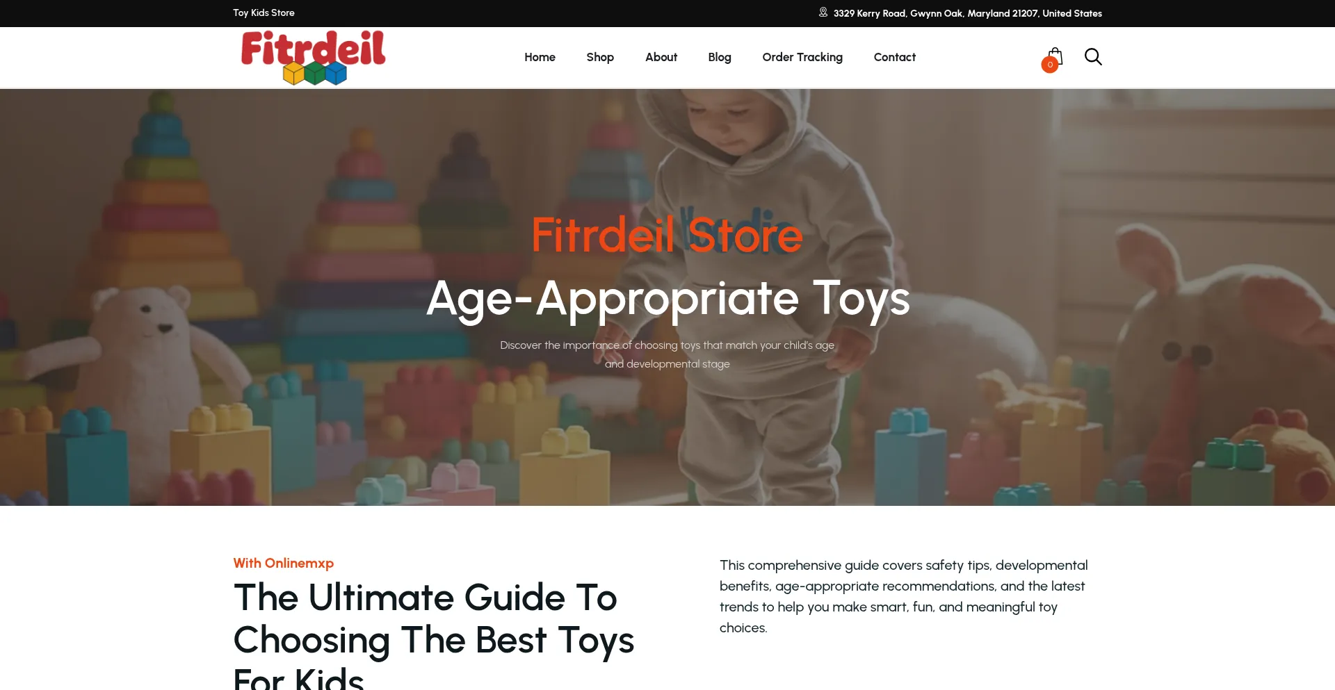 Website screenshot of Fitrdeil.com
