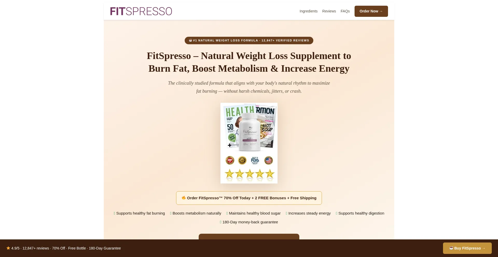 Fitspresso.com