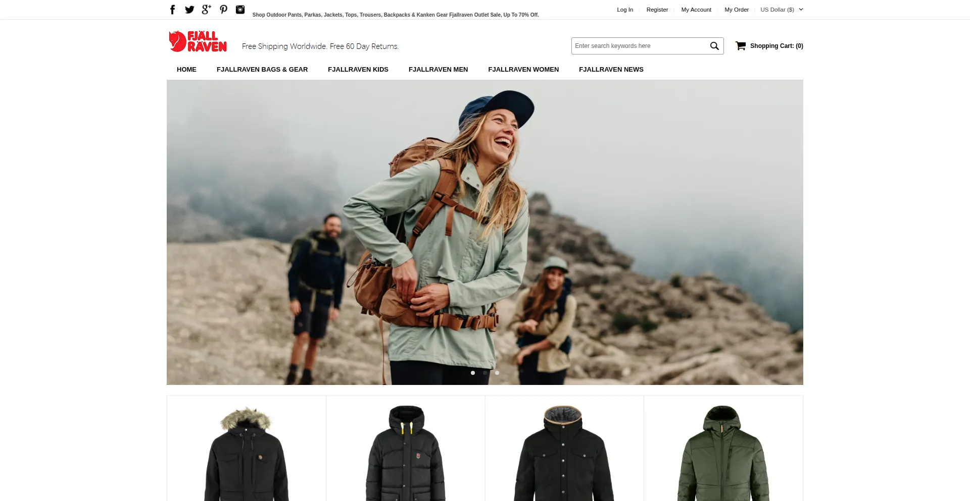 Fjallravenonlinestore.com
