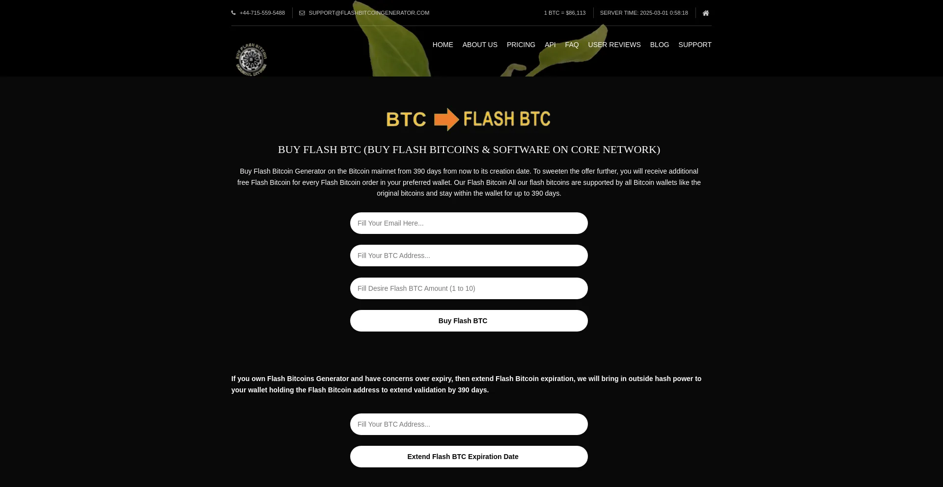 Flashbitcoingenerator.com