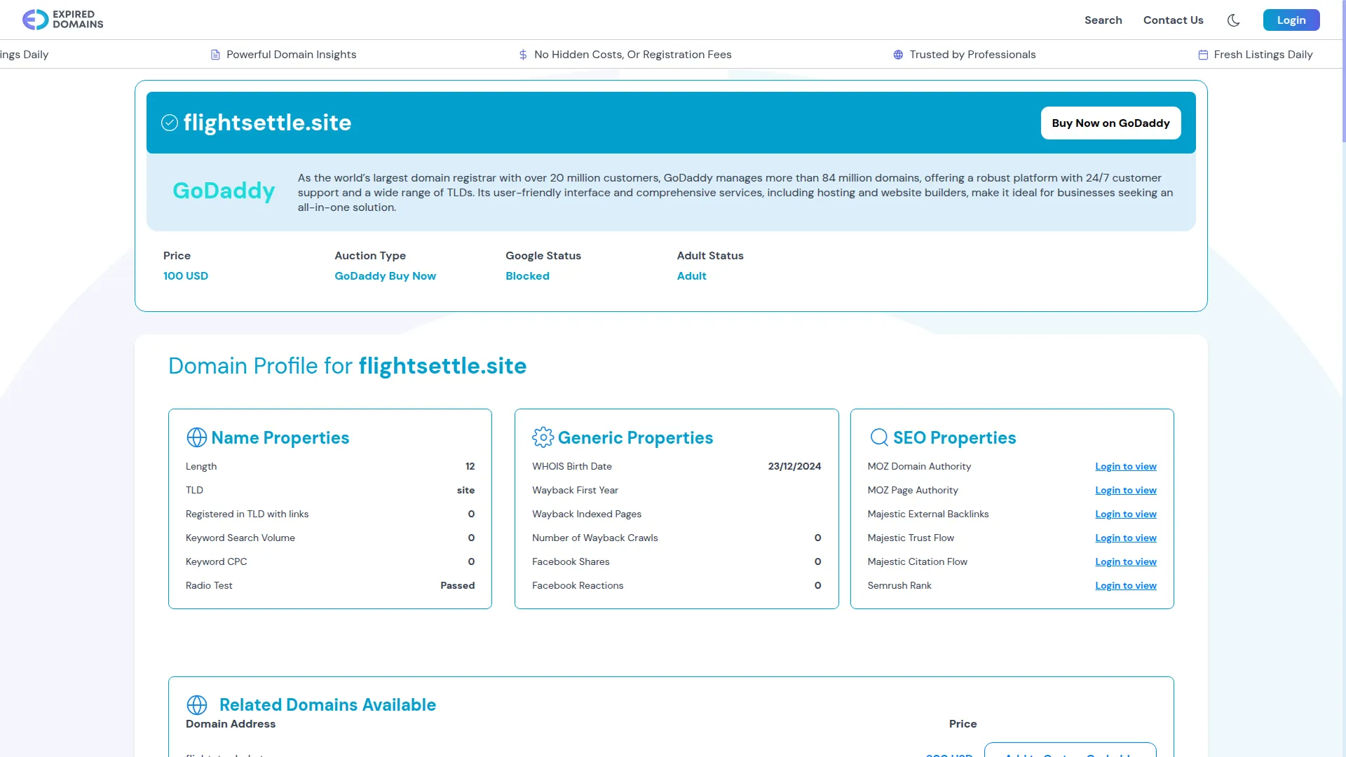 Flightsettle.site