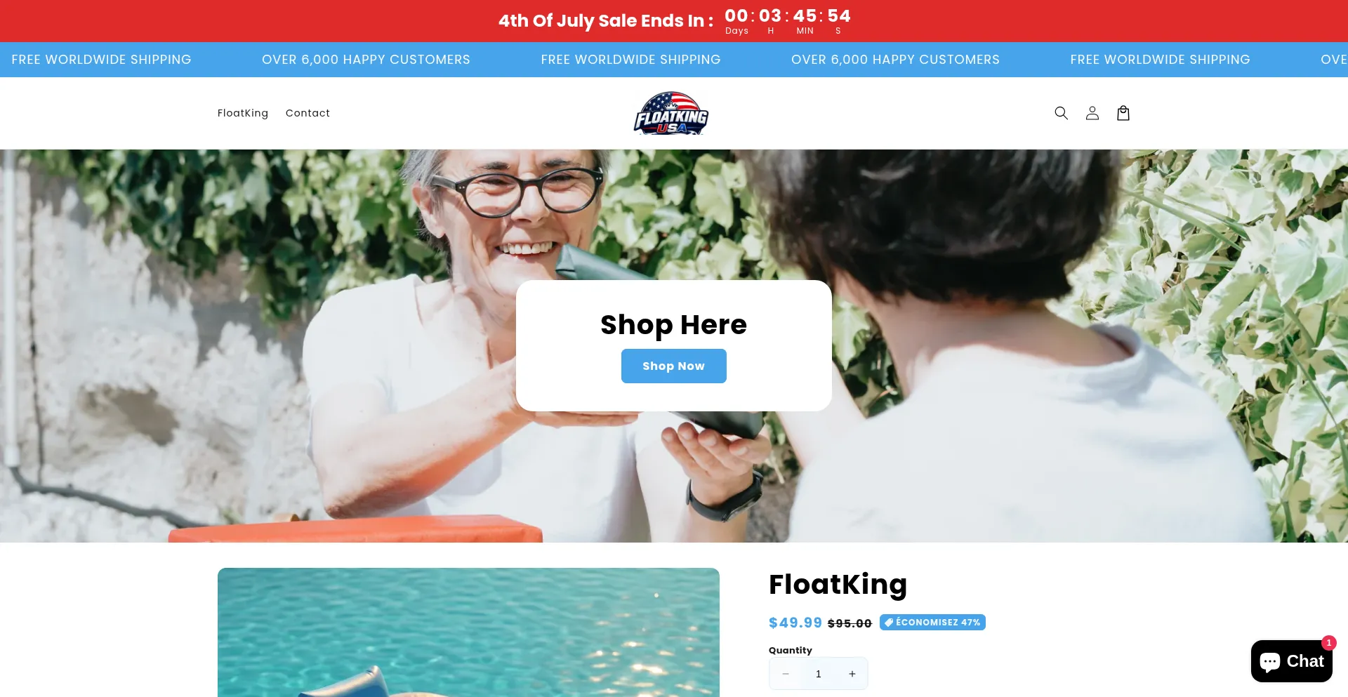 Floatkingusa.com