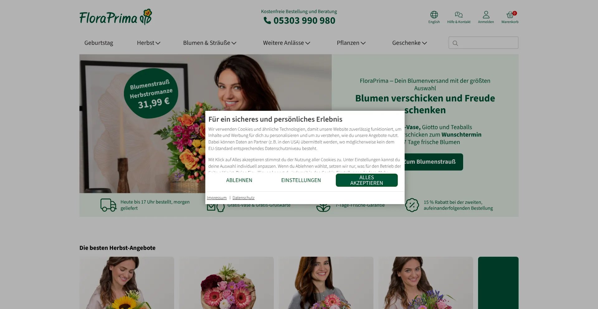Floraprima.de é Seguro e Confiável?