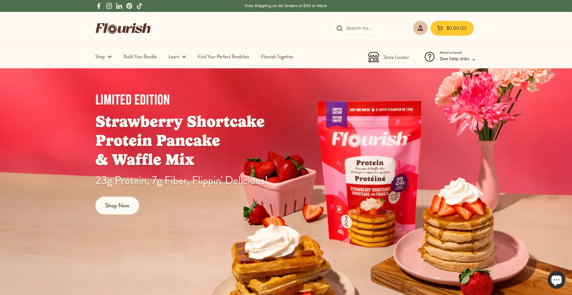 Flourishpancakes.com