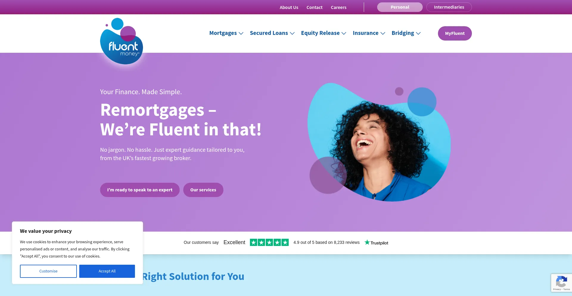 Fluentmoney.co.uk Screenshot