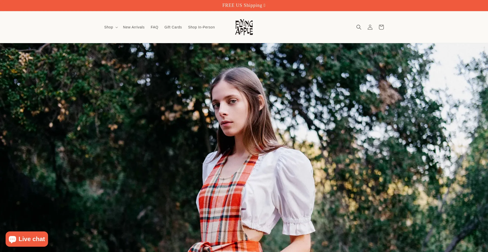 Flyingapplevintage.com Screenshot