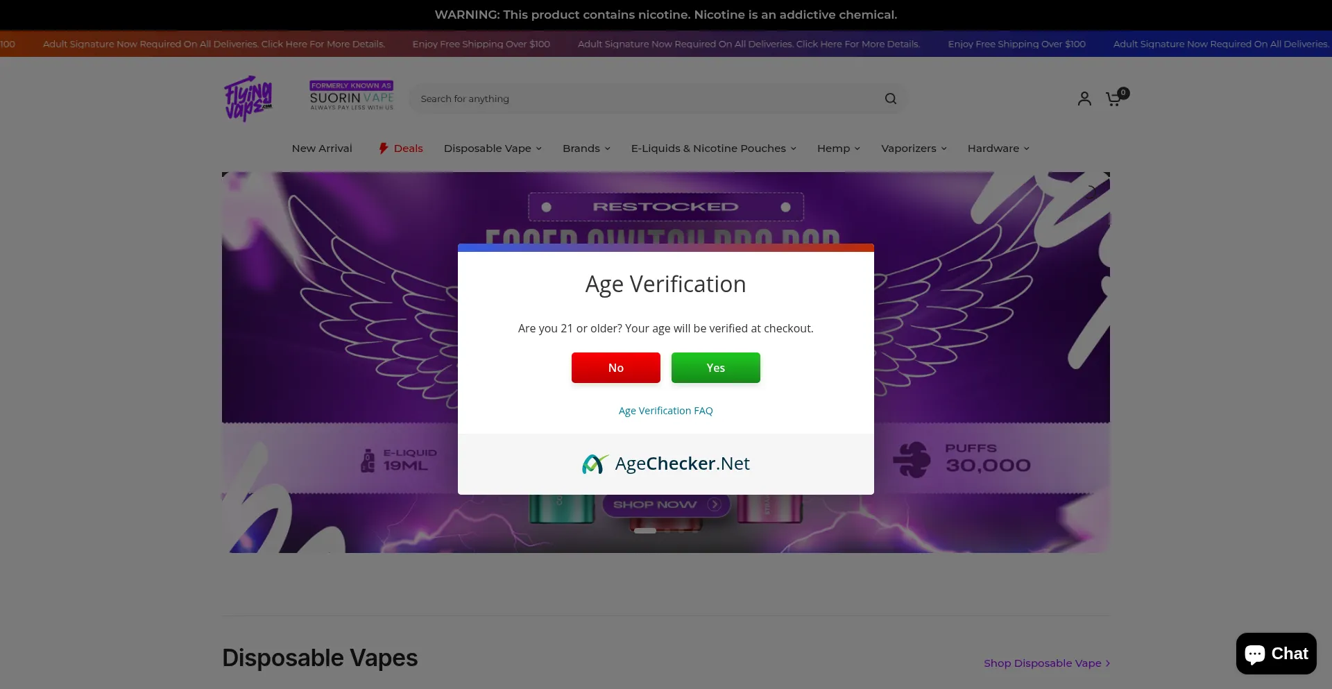 Flyingvape.com é Seguro e Confiável?