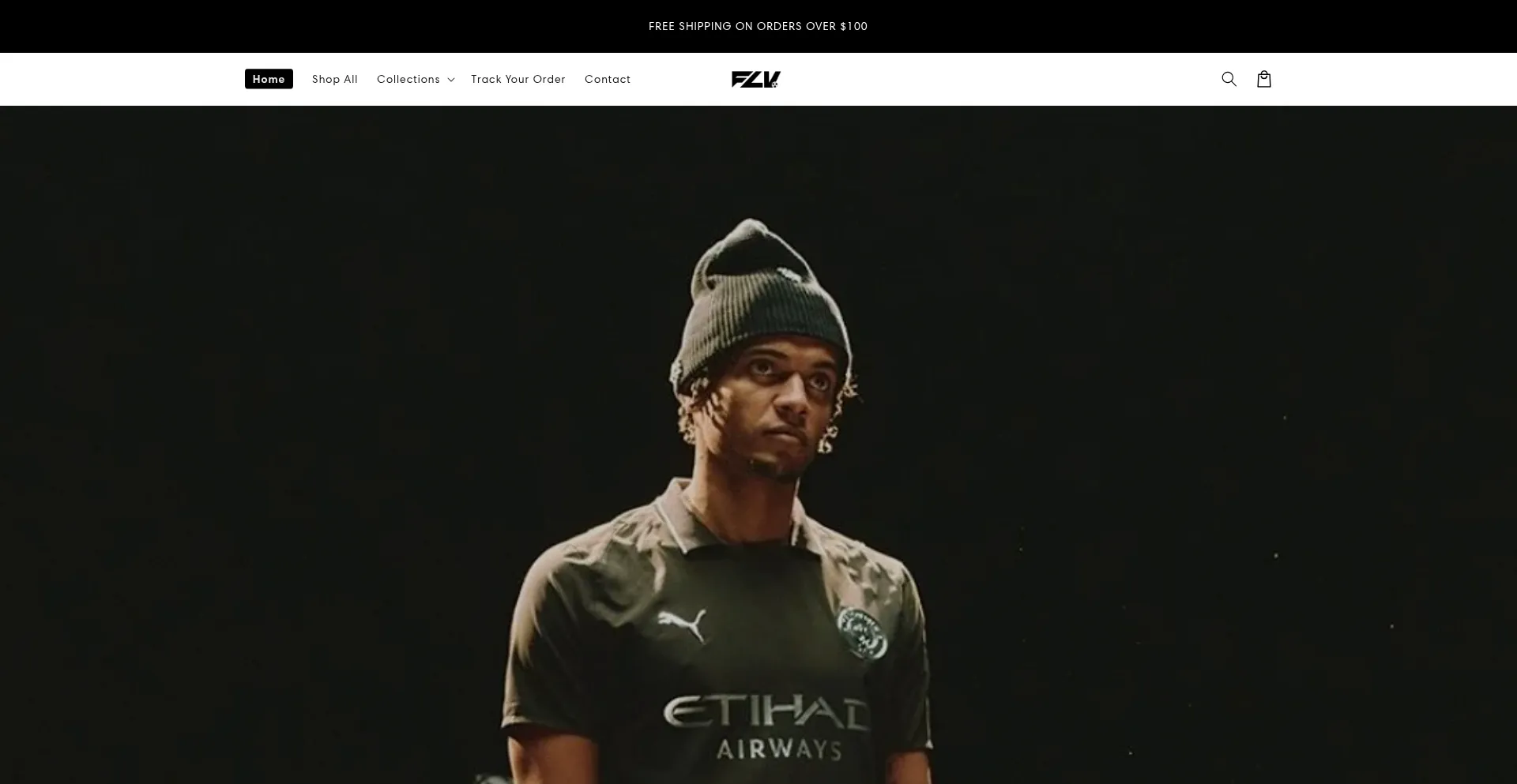 Website screenshot of Footlv.store