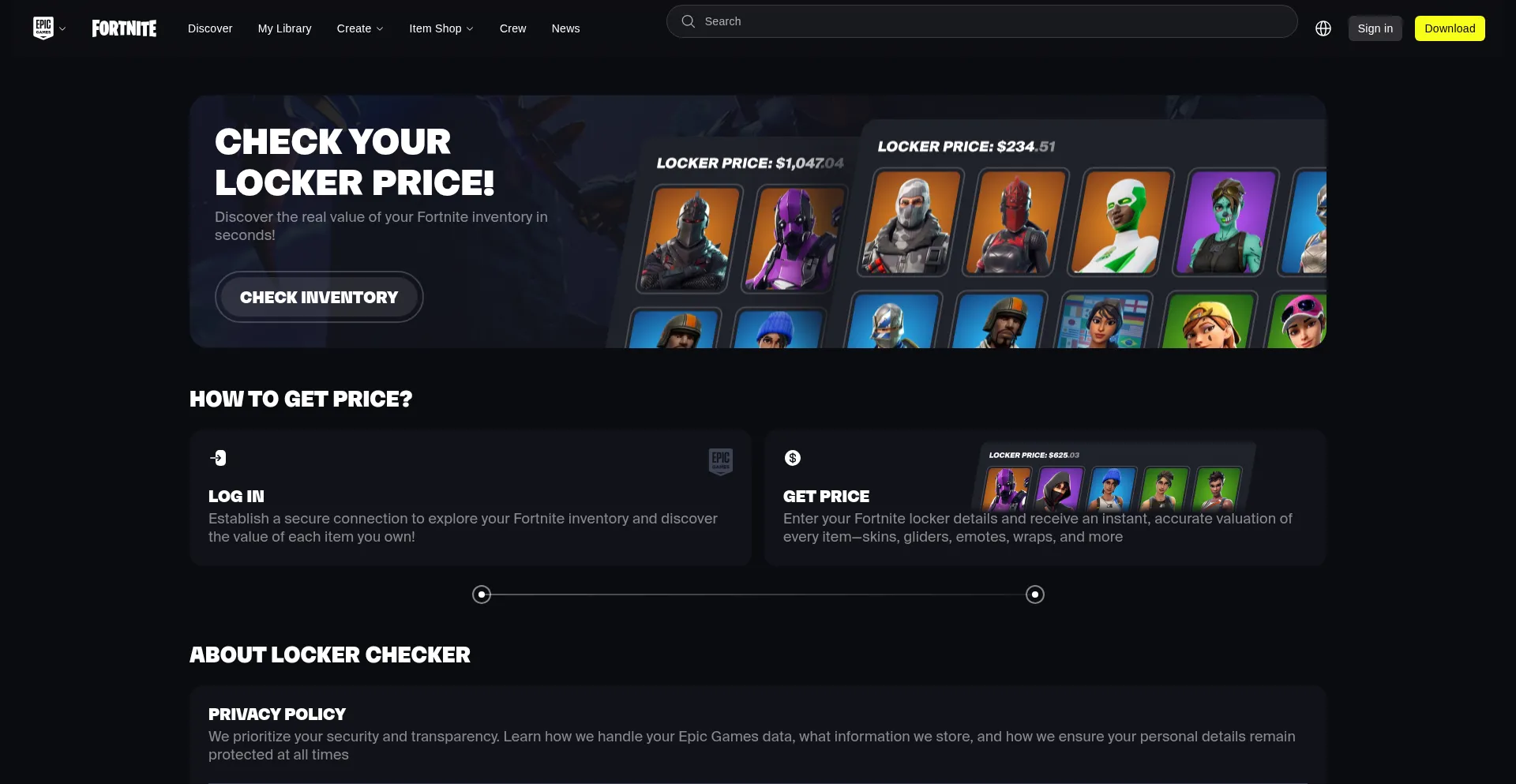 Fortchecker.live