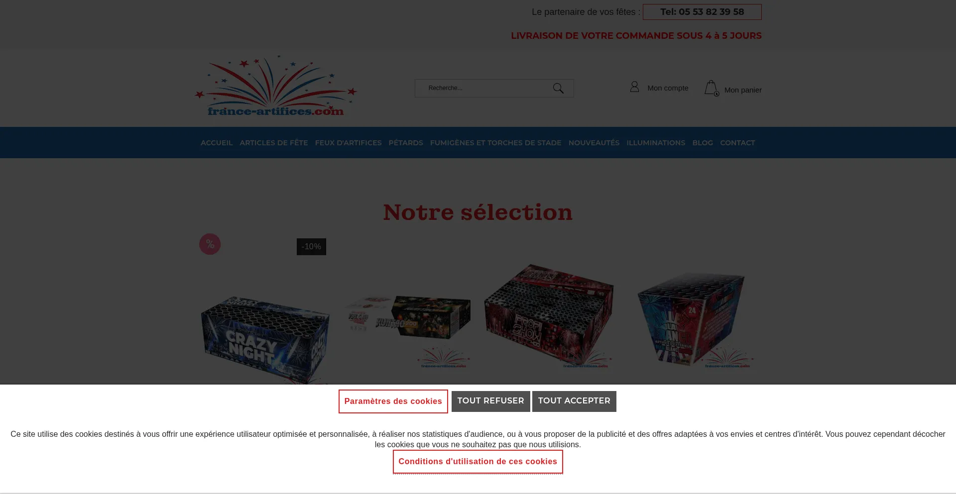 France-artifices.com é Seguro e Confiável?