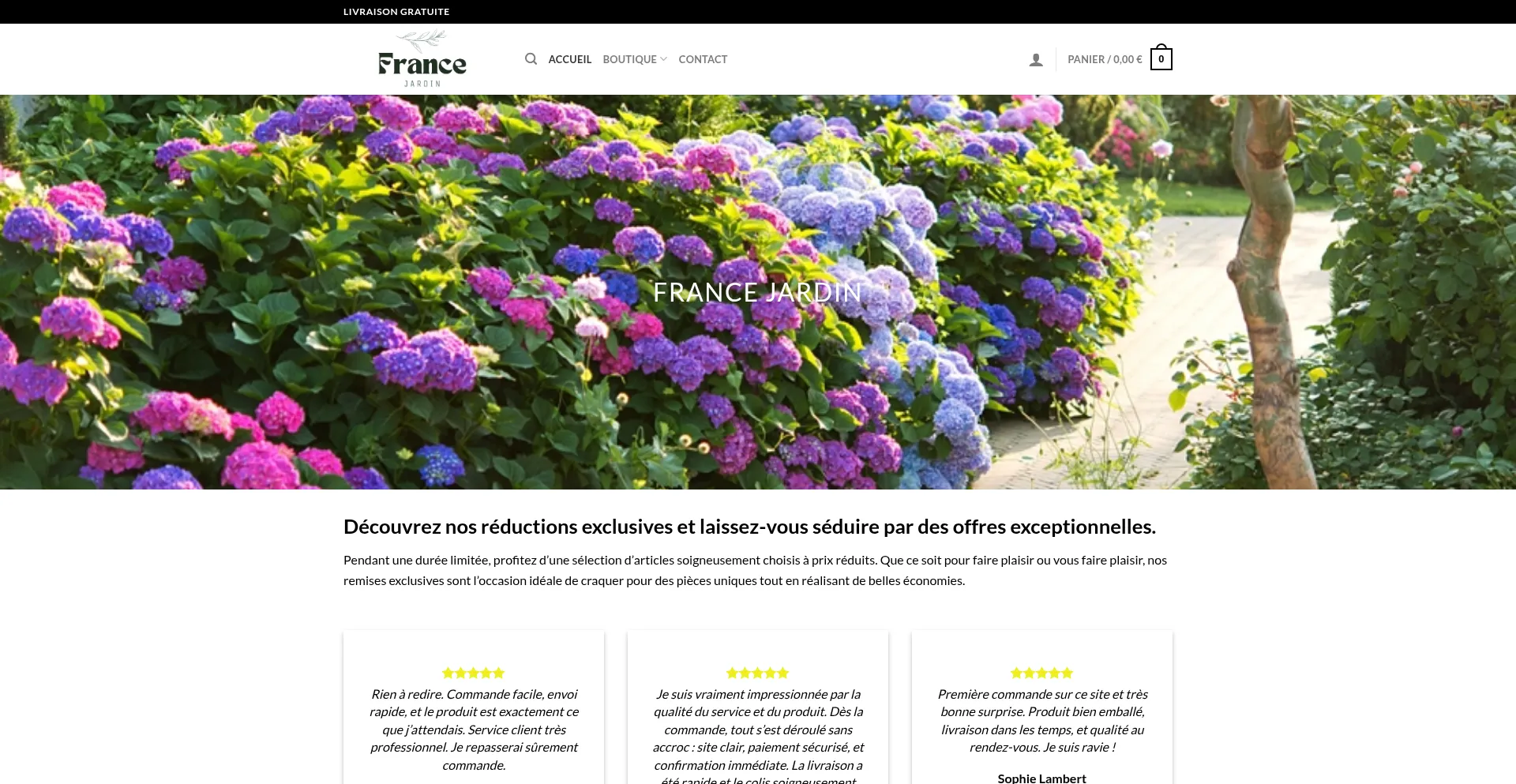 France-jardin.com é Seguro e Confiável?