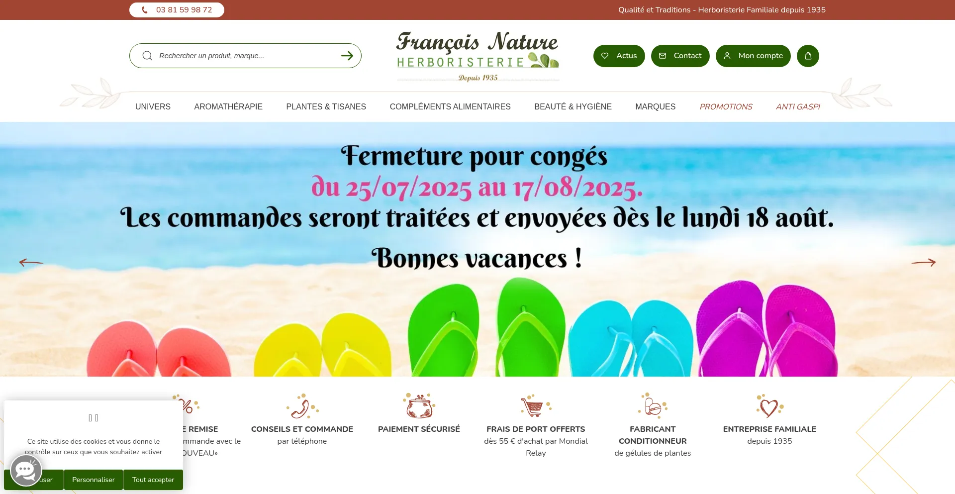 Francois-nature.fr é Seguro e Confiável?