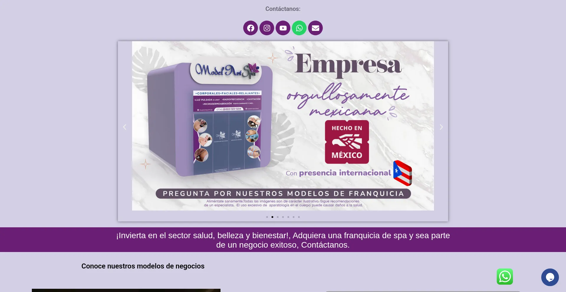 Franquicias.modelartspa.com é Seguro e Confiável?