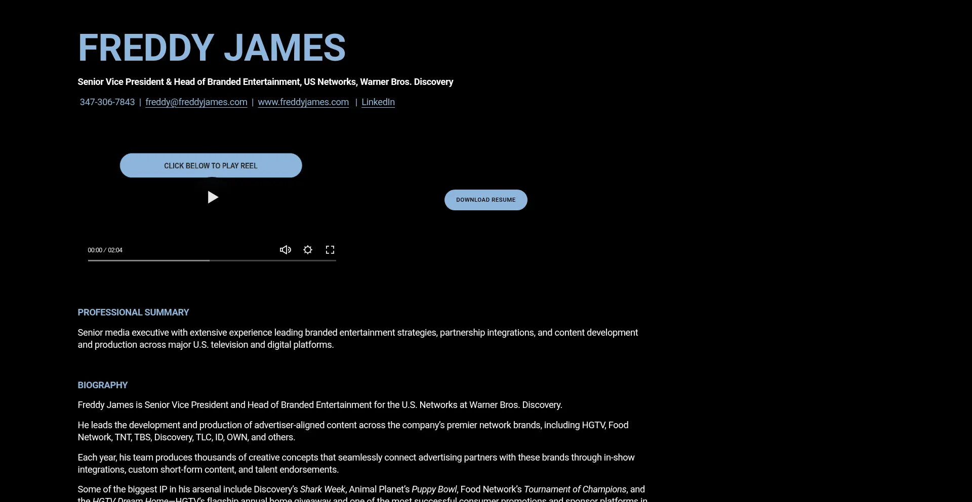 Freddyjames.com