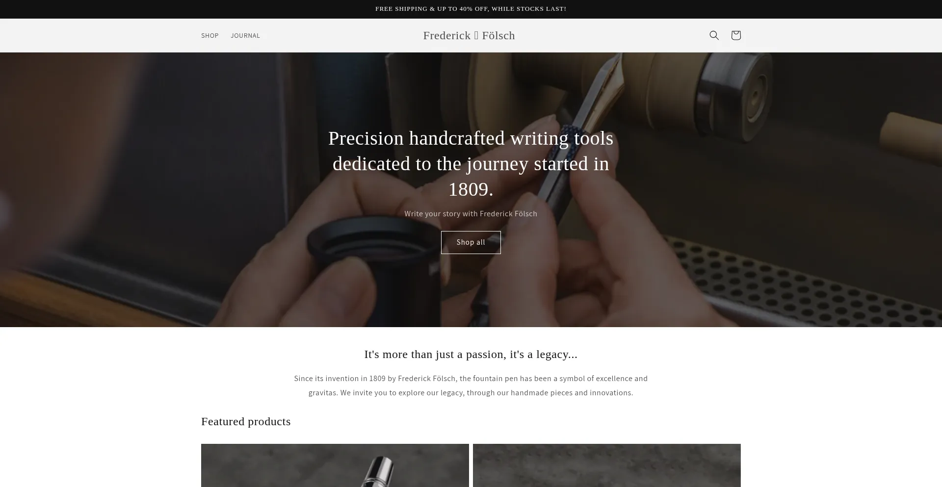 Frederickfolsch.com é Seguro e Confiável?