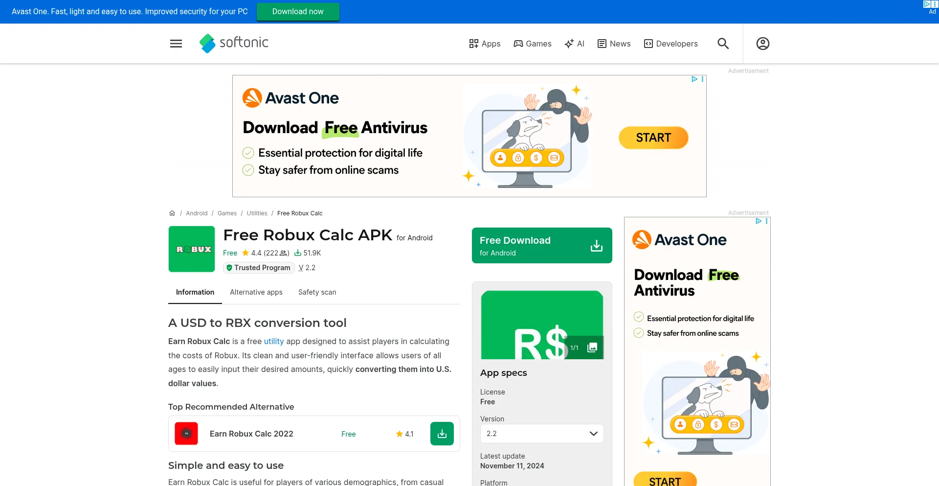 Free-robux-calc.en.softonic.com