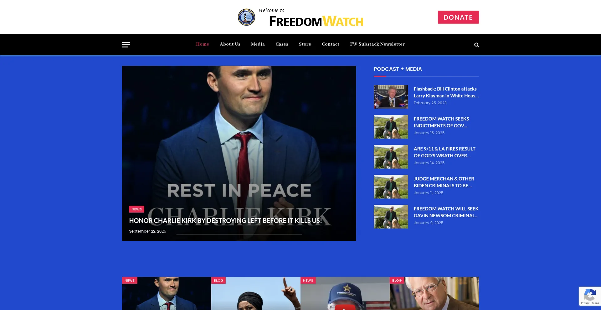 Freedomwatchusa.org Screenshot